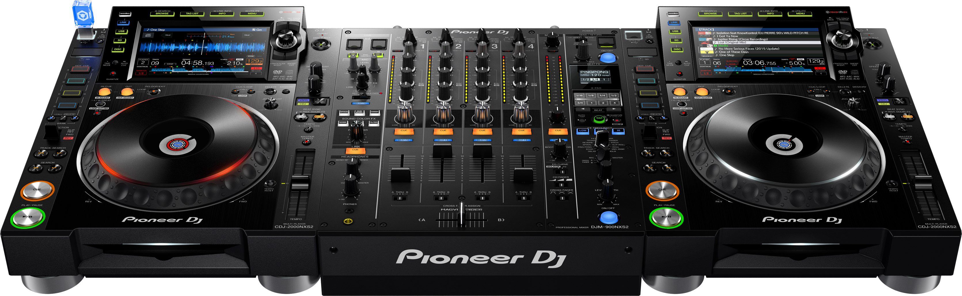 Pioneer CDJ-2000 NXS2 + DJM Set