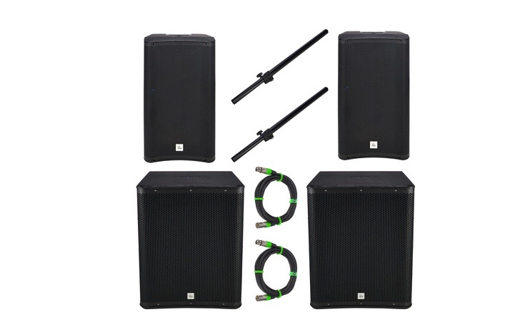 The Box Full Stack — 2x Tops + 2x Subs